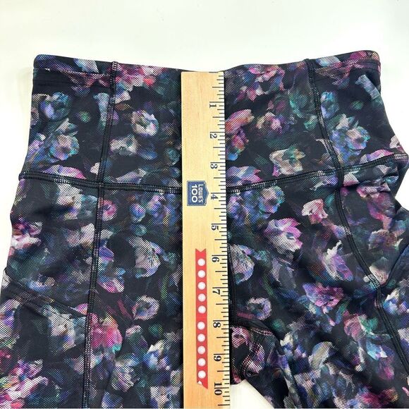 Lululemon Fast and Free Crop II 19" Non-Reflective Activate Floral Multi 4 - Picture 10 of 13